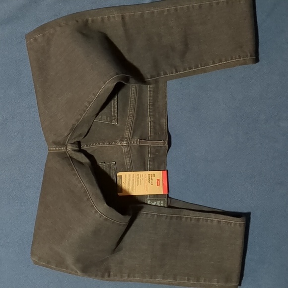 Levi's Black Slim Jeans Classic Denim Style - Picture 7 of 11